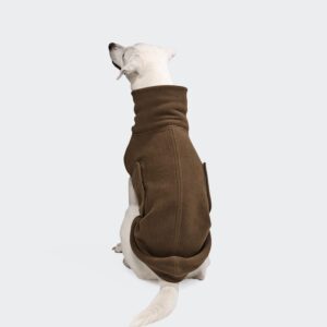 Hundepullover Fleece Derby 2.0 coffee